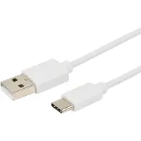 Erard 722444 - Câble Usb 2.0 - A M / C M - 3a - Blanc - 2m -