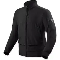 REV'IT! Revit Atwater, veste textile pour moto, noire, taille XL