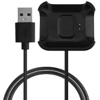 KALANKA -Câble USB Compatible avec Xiaomi Mi Watch Lite/Redmi Watch câble - Câble Rechange Chargeur Fitness Tracker Montre connectée - Noir