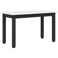 vidaXL Table basse blanche 60 x 30 x 36 cm Pin massif