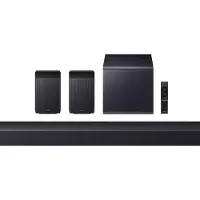 Samsung HW-Q990H/XC, 11.1.4 canaux, 756 W, DTS 5.1, DTS-HD HR, DTS-HD Master Audio, DTS Express, DTS:X, sans fil, 300 W, noir