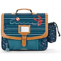 Tann'S Cartable X ARMOR LUX TITOUAN 38CM GOURDE garcons - Bleu - Unique