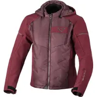 Sonstiges Veste de moto textile imperméable pour femme Macna Cocoon 2.0, bordeaux, taille S