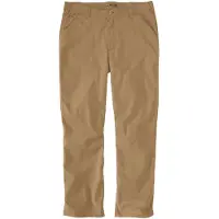 Carhartt Hommes, Pantalon, Gerade Rigby Latzhose Hickory, Marron, (W34/L36)