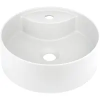 Deante Cqs_au4b Granite Countertop Washbasin With Space For A Tap Argenté