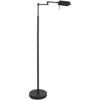 Mexlite - lampadaire - GlowGo - noir - métal - lampe de lecture - LED - 4603ZW