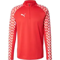 Puma T-Shirt fonctionnel 'TeamLIGA26' rouge / rouge clair / blanc