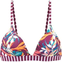 Venice beach Hauts de bikini aqua / orange / bordeaux / blanc