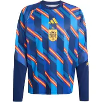 Adidas Maillot 'Spanien 26 Pre-Match' bleu / bleu foncé / orange / rouge