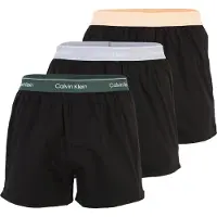 Calvin Klein Lv00nb4267 Boxers 3 Units Noir XL Homme