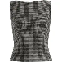 HUGO Darosetta Sleeveless Top Gris XS Femme