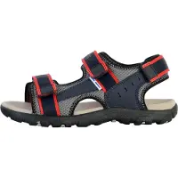 Geox Jr Sandal Strada A Couleur Rouge