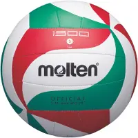Molten Ballon d'entraînement Volley Ball Size 5 V5M1500 blanc/rouge/vert/noir