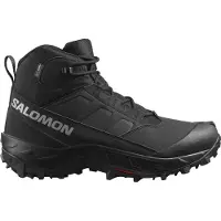 Salomon - Chaussures de randonnée d'hiver - Crosstrak WP Black/Black/Asphalt - Taille 44 - Noir