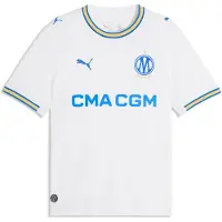 Puma Olympique Marseille 26/27 Replica Home Short Sleeve T-shirt Blanc XL Homme