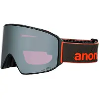 Anon M4 Cylindrical+bonus Lens+mfi Face Mask Low Bridge Ski Goggles Noir Perceive Sunny Onyx/CAT4