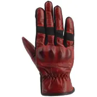 Helstons Holy Woman Perforated Leather Gloves Rouge 6 Femme