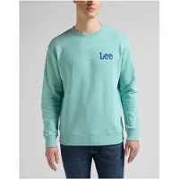 Lee Wobbly Sweatshirt Blanc S Homme