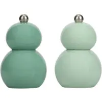 Ona Set de moulins à poivre et à sel Betty Green, 2 pièces.