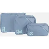 American Tourister sac de transport Packing Cubes S / M / L Stone Blue / Blue bleu gris