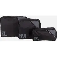 American Tourister sac de transport Packing Cubes S / M / L Black / Grey noir