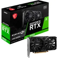 MSI Rtx 3050 6gb Gddr6 Graphic Card Argenté