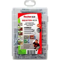 Fischer Group Meister Box Screws/hooks 75 Pieces Argenté