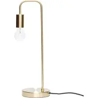 Hubsch Lampe De Table Pretty Valley Laiton | 890414