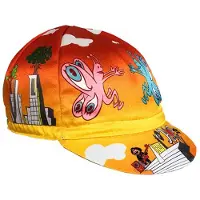 Cinelli Massimo Giacon Cap Jaune,Orange Homme