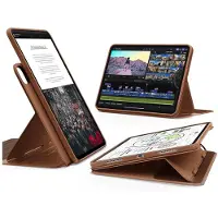 ESR tui rotatif pour iPad Pro 13 pouces M4 (2024) avec coque magn tique amovible, support r glable portrait/paysage avec cran sur lev