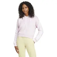 Adidas Terry Femme - Sweats à capuche, Rose - Taille L (42-44) - Jersey de coton