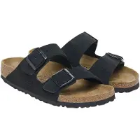 Birkenstock Sandales 'Arizona' noir