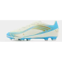 Adidas Chaussure de sport 'F50 Messi Club' azur / bleu clair / or / blanc cassé