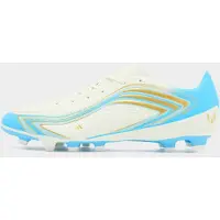 Adidas Chaussure de foot 'F50 Messi Club' ivoire / bleu ciel / or