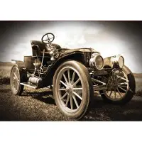 Magnolia Puzzle Retro Car - 1000 pièces Jouet Puzzle