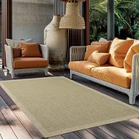 Ayyildiz Hali Ayyildiz Tapis d’extérieur terrasse Vert 60x100 cm d'extérieur, Unicolor, pour Terasse-Balcon-Cuisine, dos en polypropylène