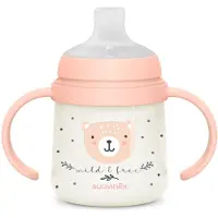 Suavinex Biberon À Anses Bébé 150 Ml Wild&free Rose