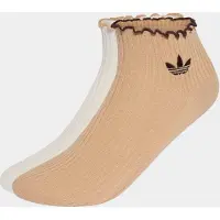 Adidas Chaussettes RUFFLE QUARTER SOCKS femmes - Multicolore - L