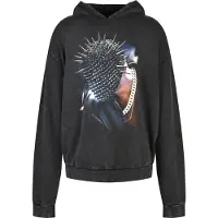 Mister tee Sweat-shirt bleu nuit / marron / gris argenté / noir chiné