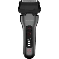 Grundig MS 8330, Rasoir, Chrome, Rouge, Acier inoxydable, LED, Batterie / USB, Batterie intégrée