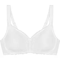 Triumph Modern Lace + Coton N Soutien-gorge sans armatures Soutien-gorge facile d'entretien sans armatures, Forme la poitrine et lui confère un maintien ferme, Garantit un confort de port agréable