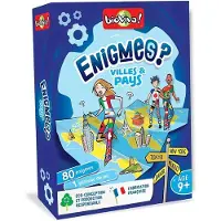 Bioviva Jeu de cartes Enigmes Villes et Pays