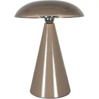 Steinhauer Lampe de table rechargeable Mush Brown