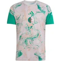 Adidas Maillot 'Algerien 26 Pre-Match' beige / écru / vert