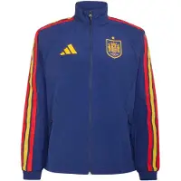 Adidas Vestes d’entraînement 'Spanien Anthem' bleu foncé / curry / rouge