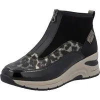 Rieker Baskets Montante Compensé en cuir Korsika