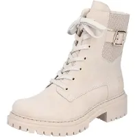Rieker Bottines à lacets beige