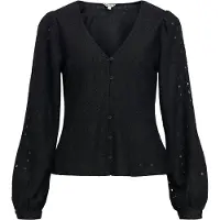Vila Laila Long Sleeve Blouse Noir M Femme
