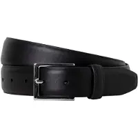 Hackett pour homme. HM4100066 Ceinture Feather Edge noire (32), Casuel, Cuir