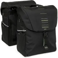 New Looxs Sacoche vélo porte-bagage - - Vigo - 40 L - Double paire - Noir/vert